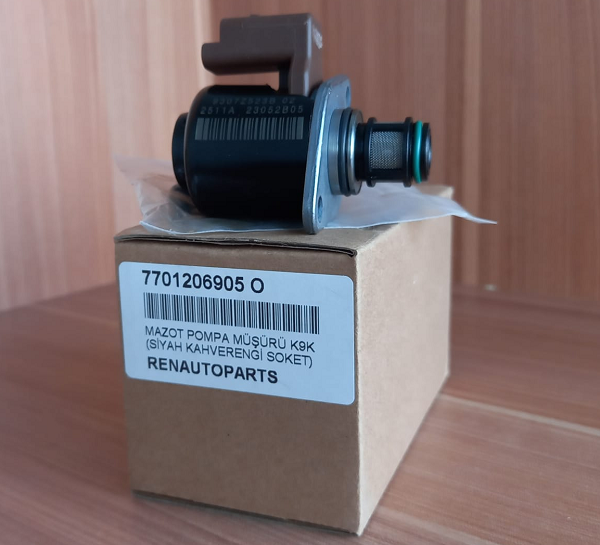 7701206905 Pompa Müşürü Fluence Clio 2 Kangoo 2 Megane 2 1.5 K9K Mazot Pompa Müşürü Kahverengi Soket